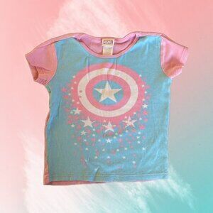 Marvel Graphic Design Cotton Pajama Top